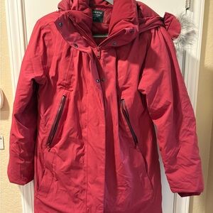 Athleta Women's Bold Cherry Red Jacket